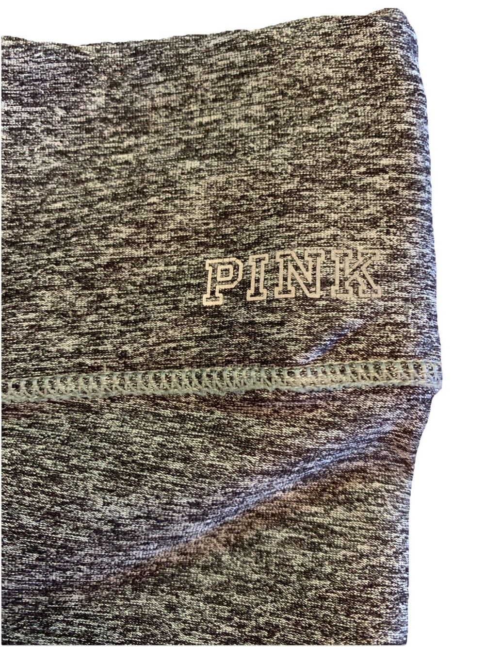 Victoria’s Secret Pink Ultimate Mid Rise Leggings Medium Dog Logo Yoga Pocket